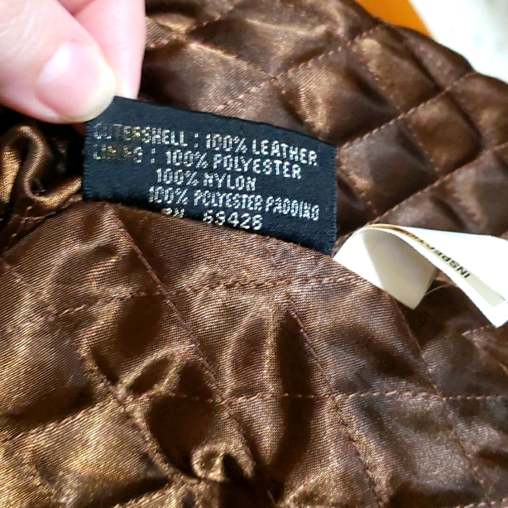 Wilsons Leather Brown Trench Coat - Picture 5 of 8